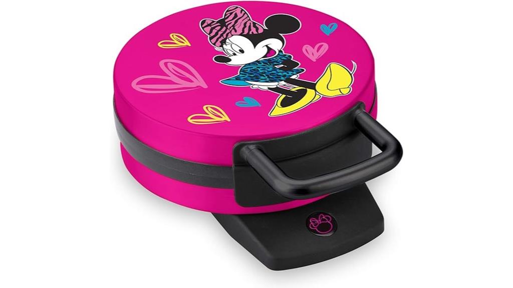 minnie mouse themed waffle maker