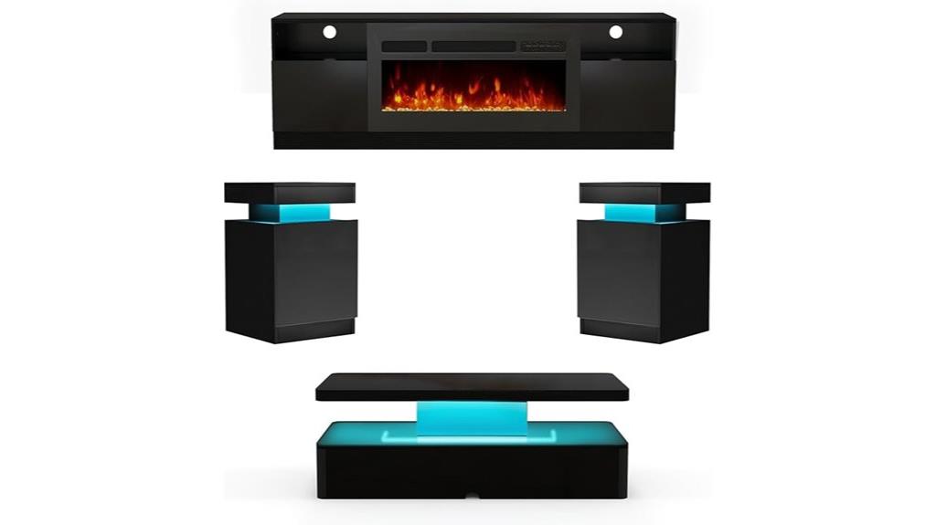 modern coffee table set