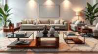 modern coffee table sets