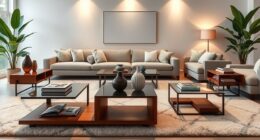 modern coffee table sets