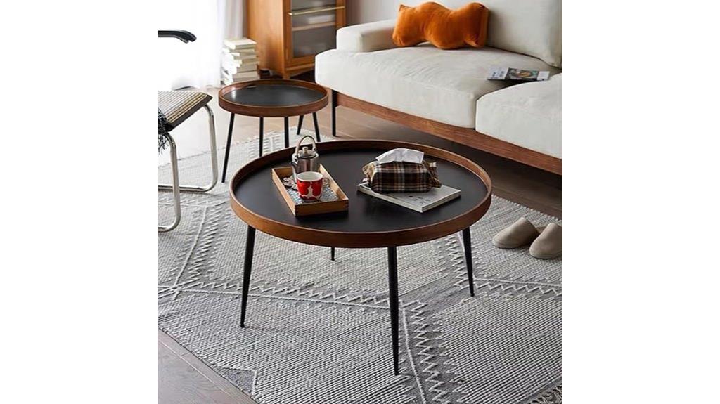 nesting round coffee tables