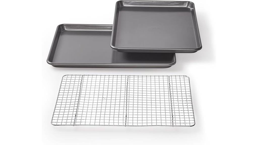 non stick baking pan set
