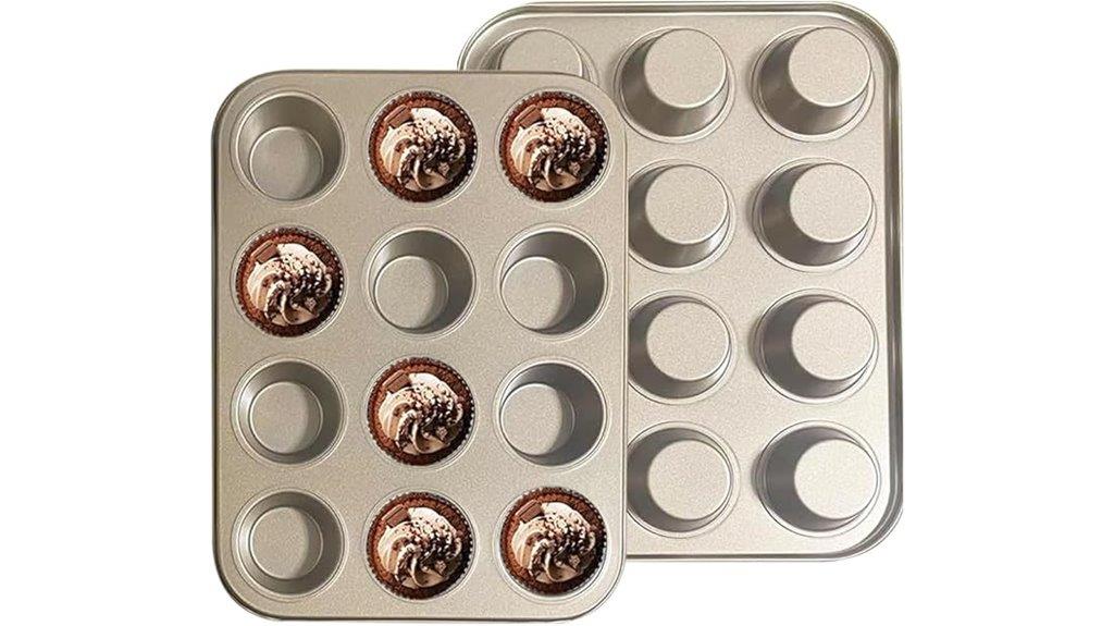 non stick muffin pan set