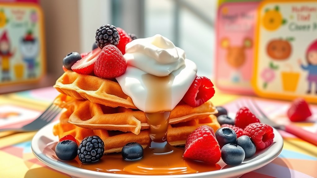 nutritious waffle breakfast benefits