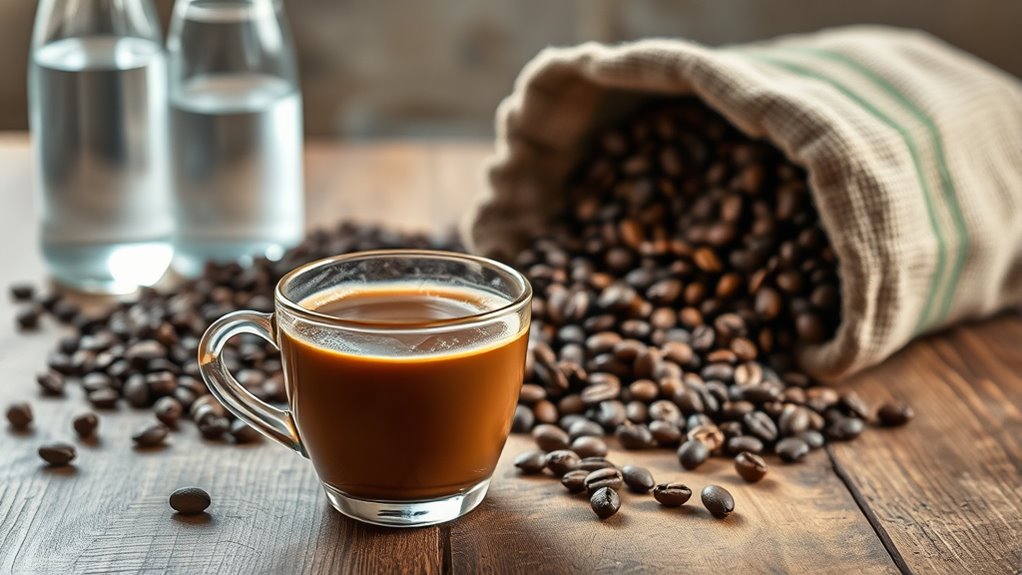 optimal water and bean choices