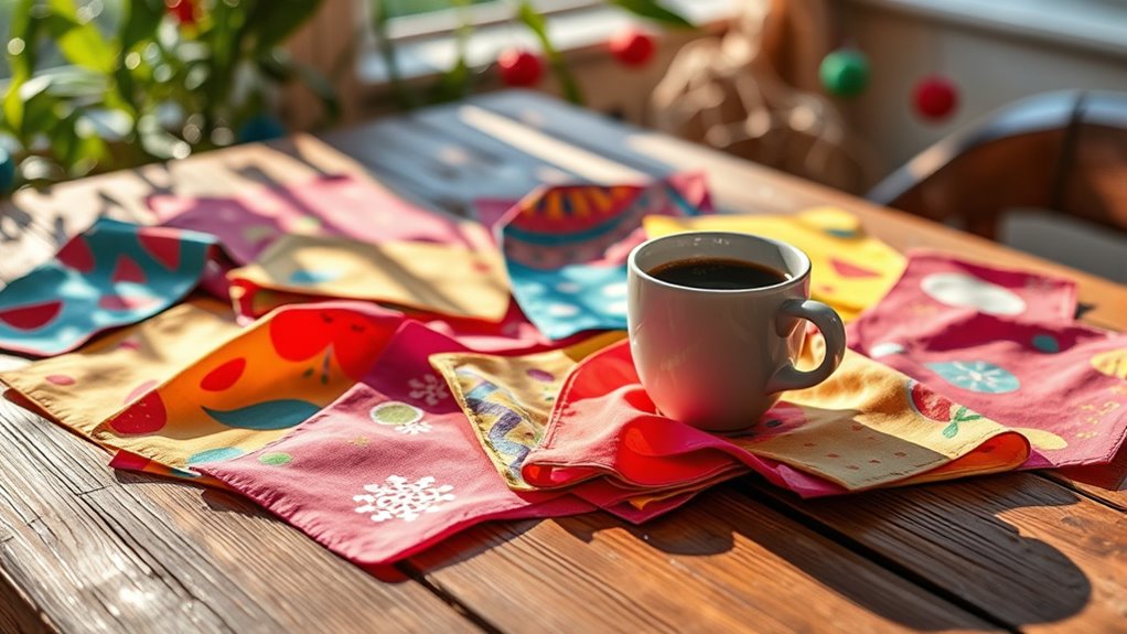 party ready coffee napkins