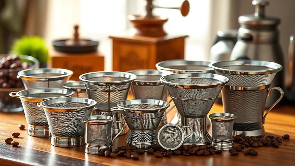 perfect brew coffee sieves