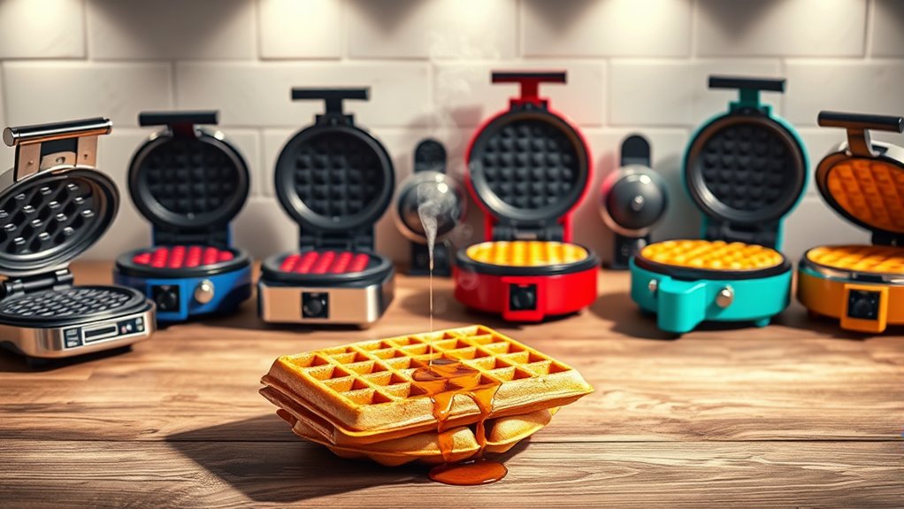 perfect crispy waffles makers