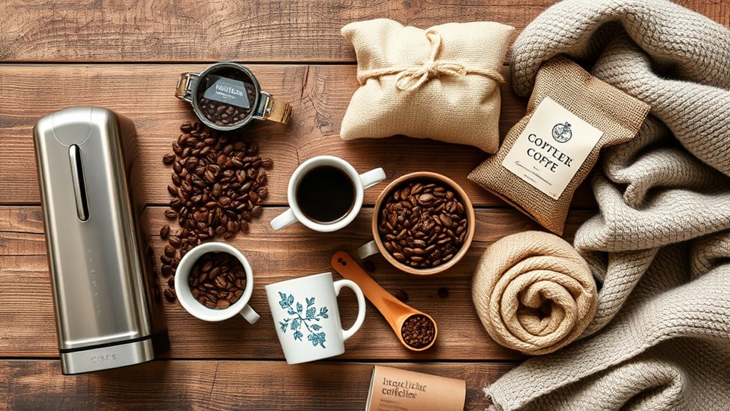 personalized coffee gift selection