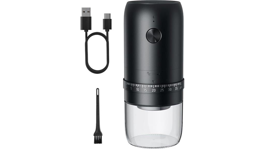 portable adjustable coffee grinder