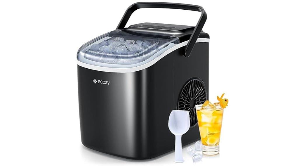 portable black ice maker