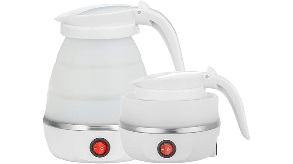 portable collapsible electric kettle