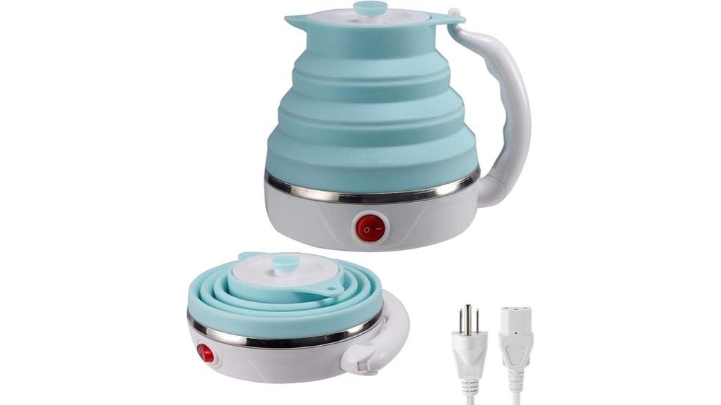 portable dual voltage kettle