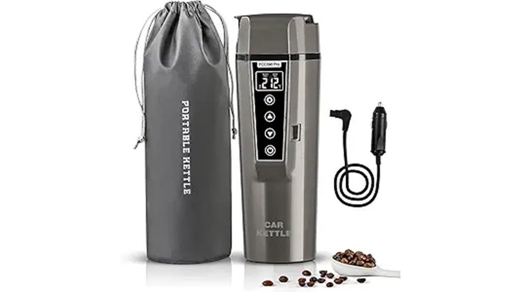 portable electric car kettle
