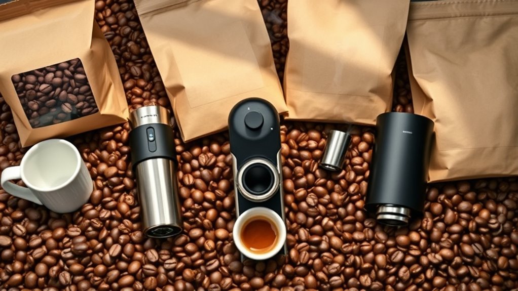 portable espresso gifts selection