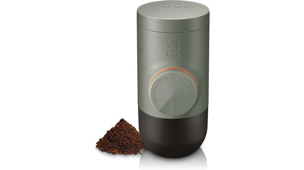 portable espresso machine designed