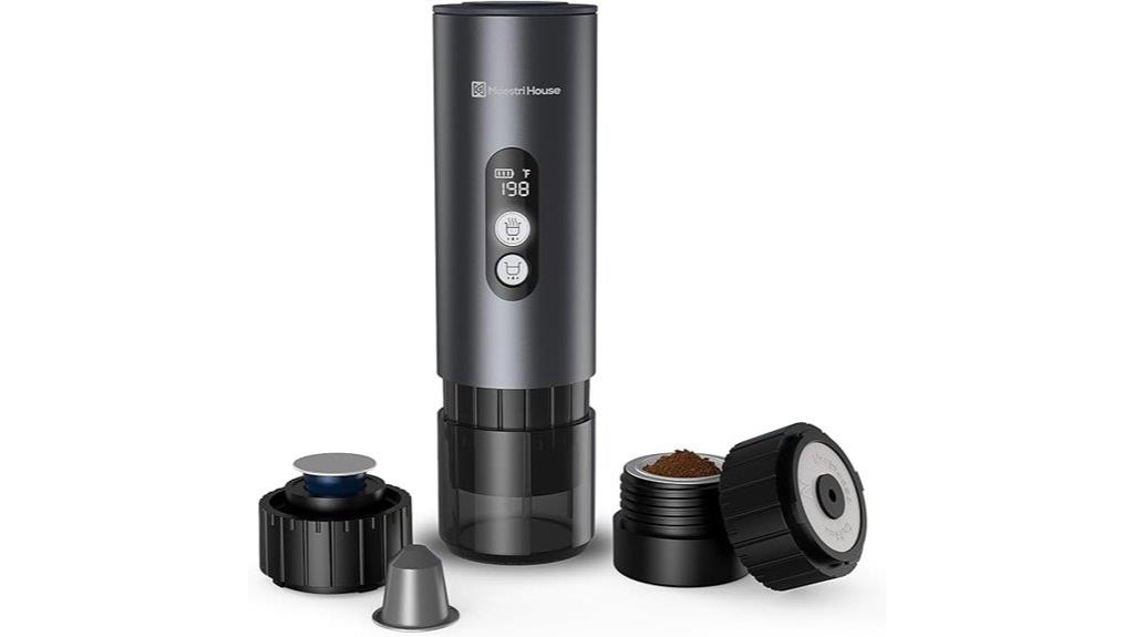 portable espresso maker travel