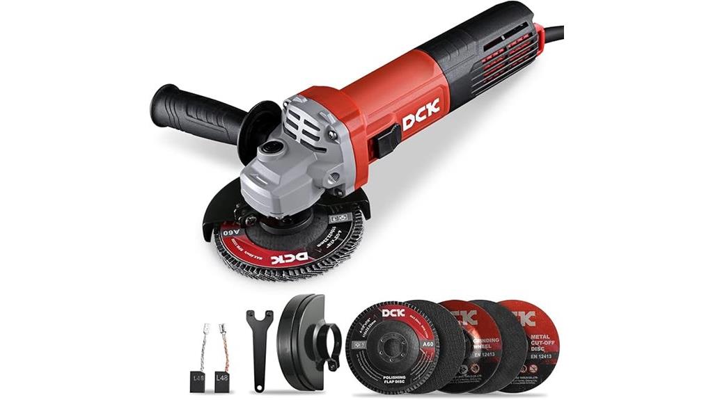 powerful 9 2 amp grinder