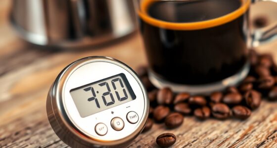 precise brewing time control