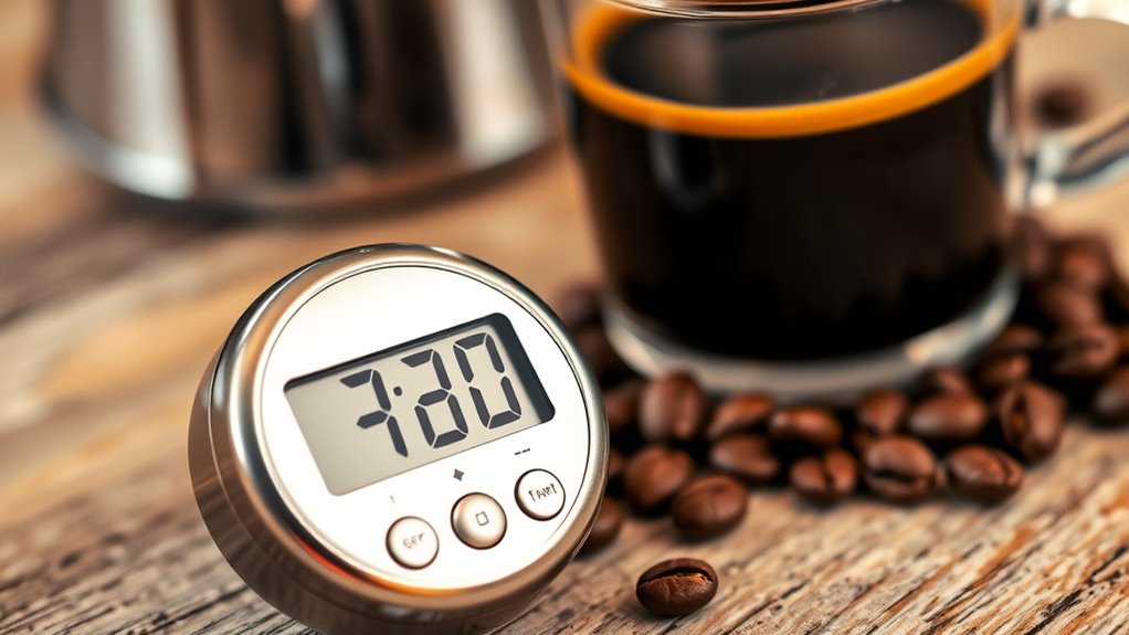 precise brewing time control