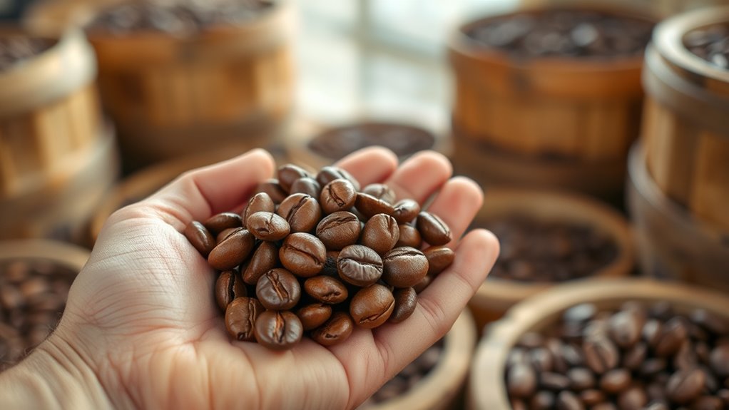 premium arabica bean selection
