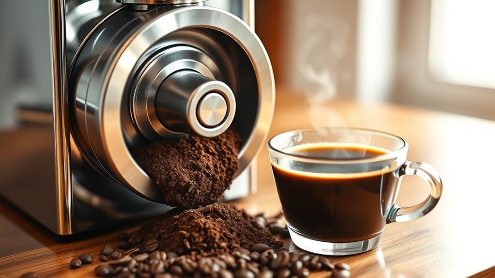 quality grinder ensures consistency