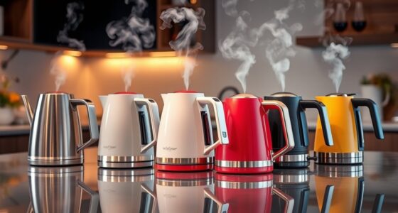 quick boiling electric kettles