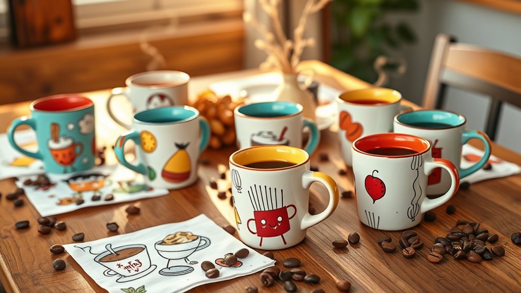quirky coffee themed party essentials