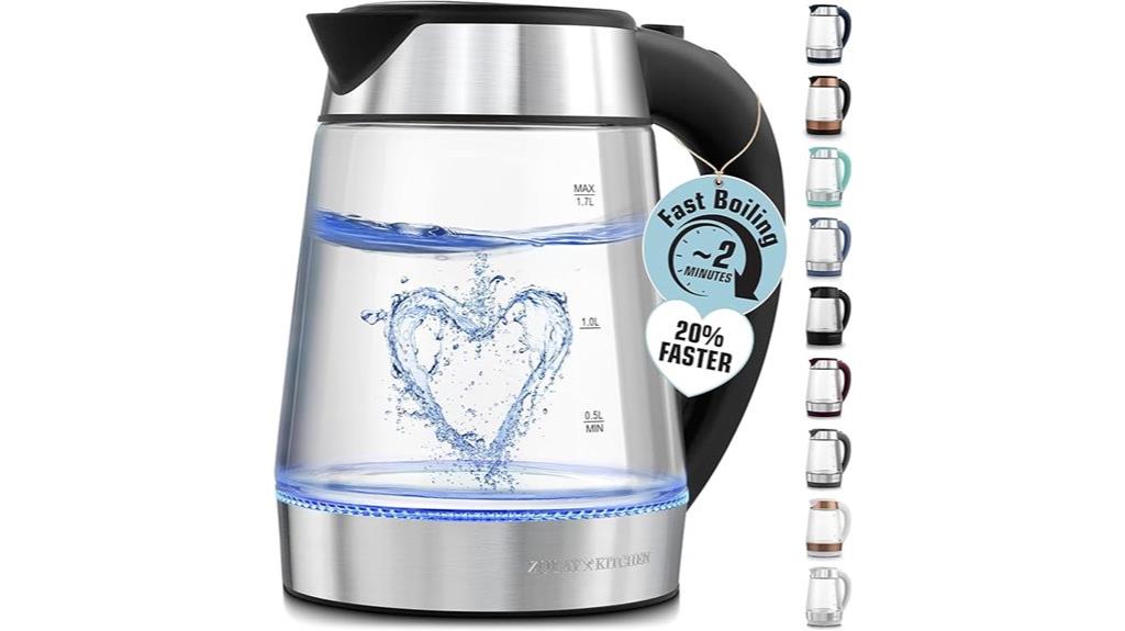 rapid electric water kettle