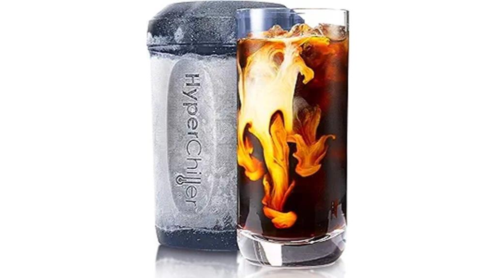 rapid iced beverage cooling