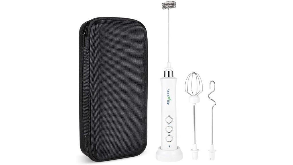 rechargeable milk frother stand