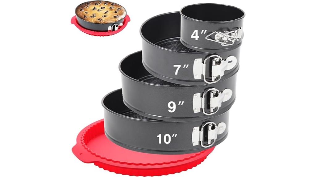 removable bottom baking pan