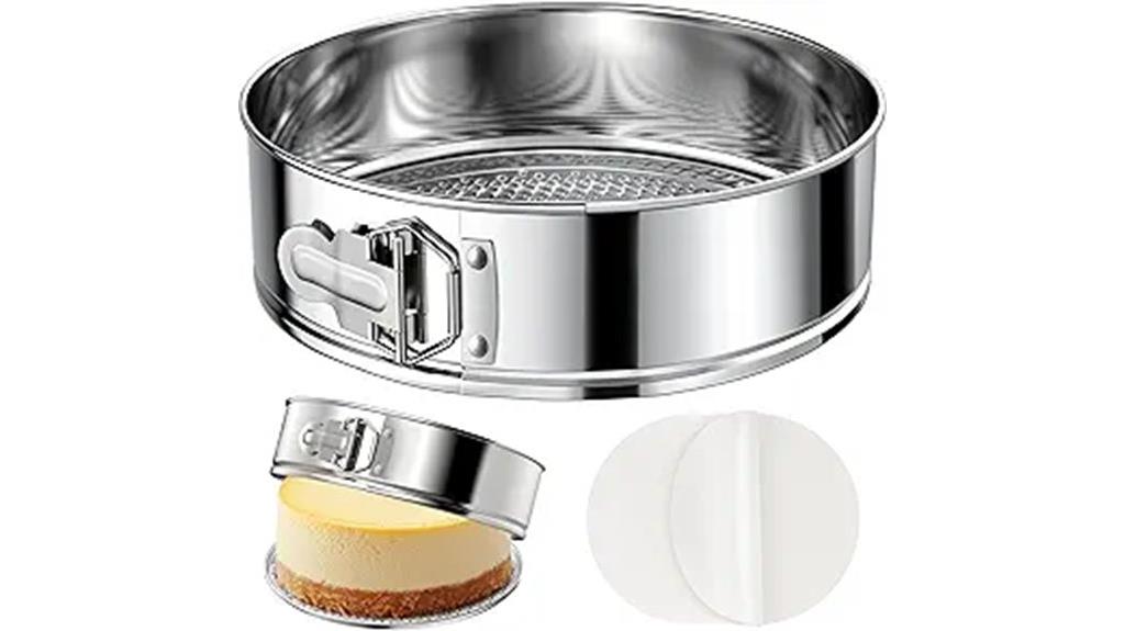 removable bottom cake pan