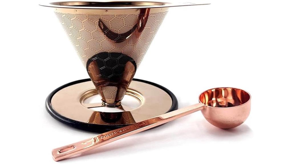 reusable coffee brewing filter