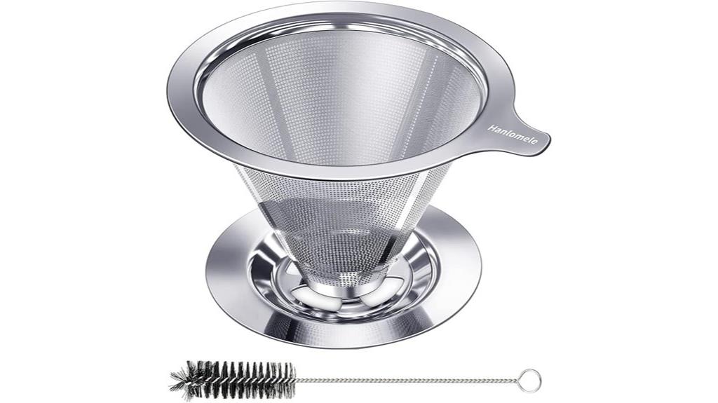 reusable stainless steel filter