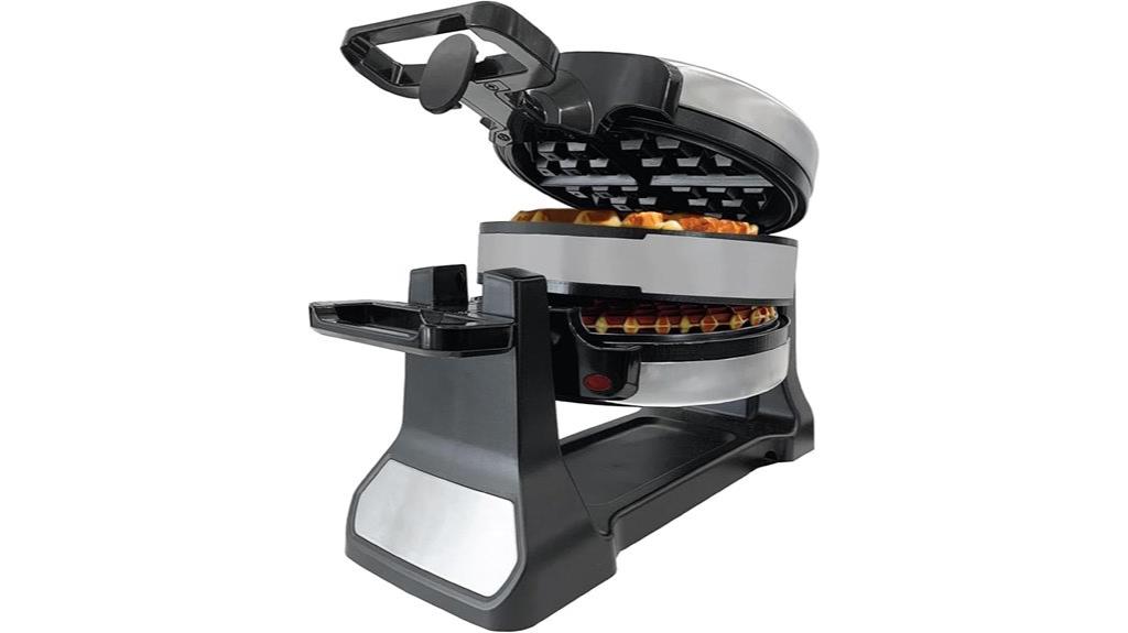 rotating belgian waffle maker