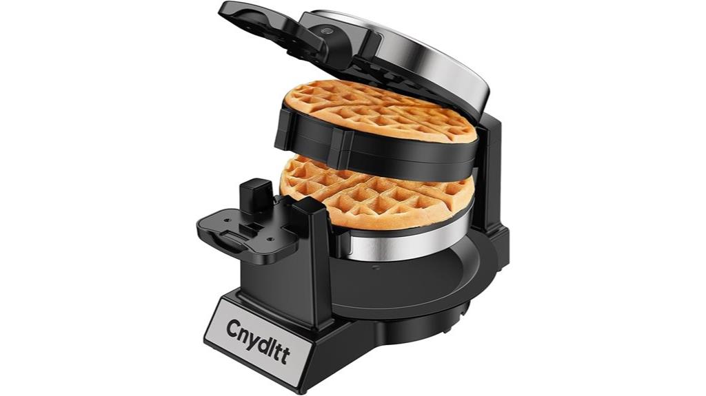 rotating belgian waffle maker