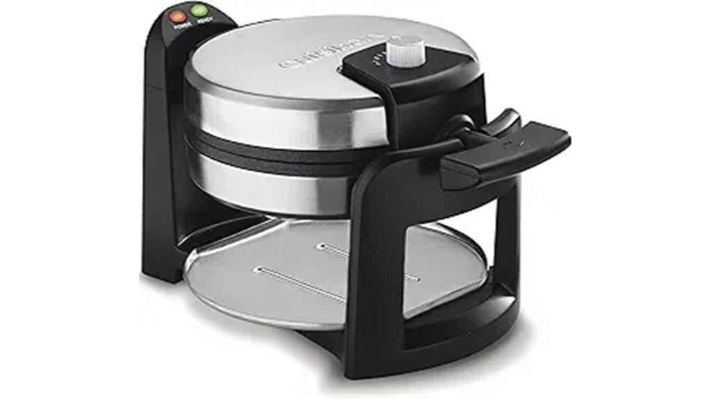 round flip belgian waffles