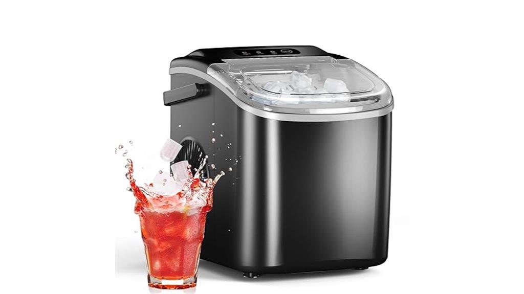 self cleaning countertop ice maker