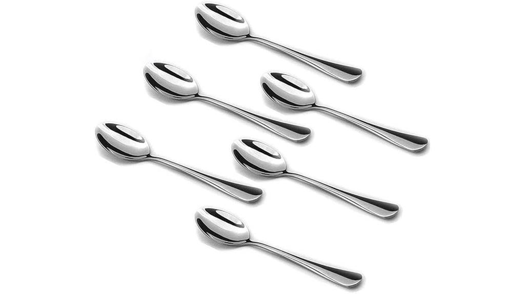 set of six spoons