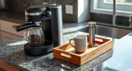 set up coffee corner