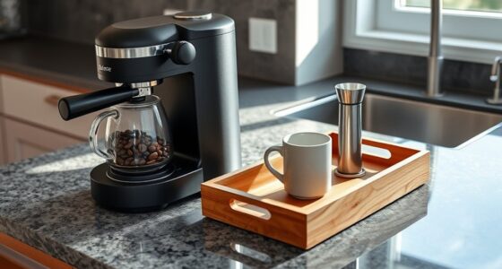 set up coffee corner