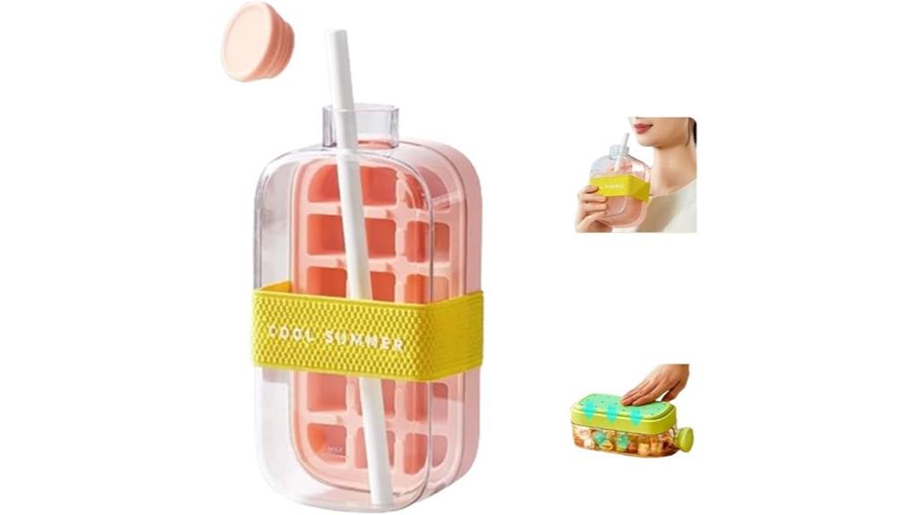silicone ice maker bottle