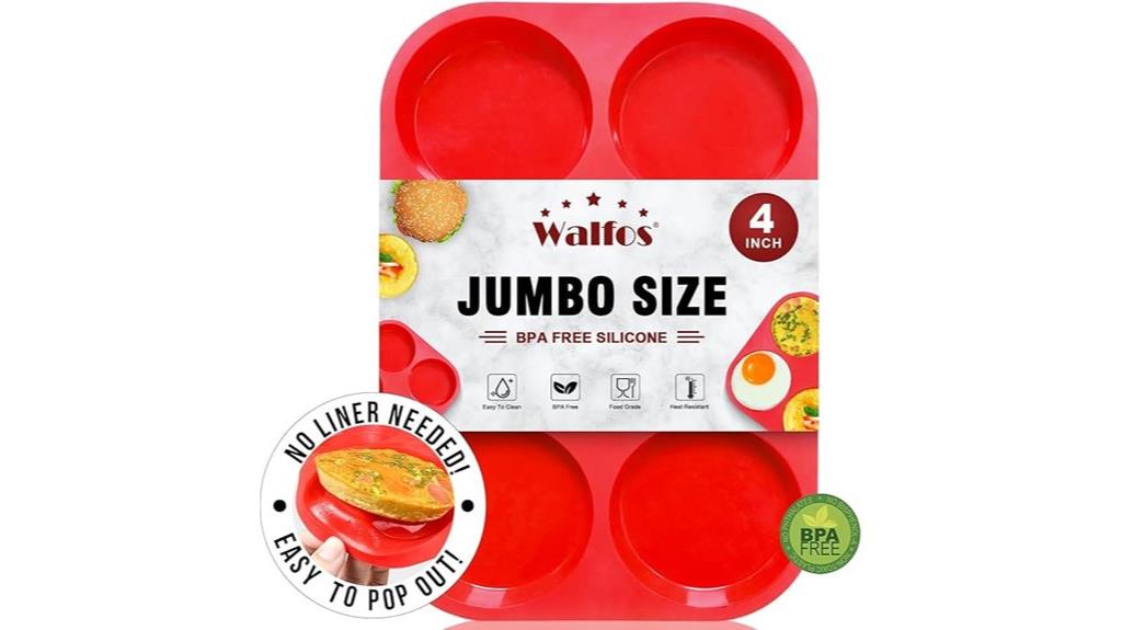 silicone muffin top pan