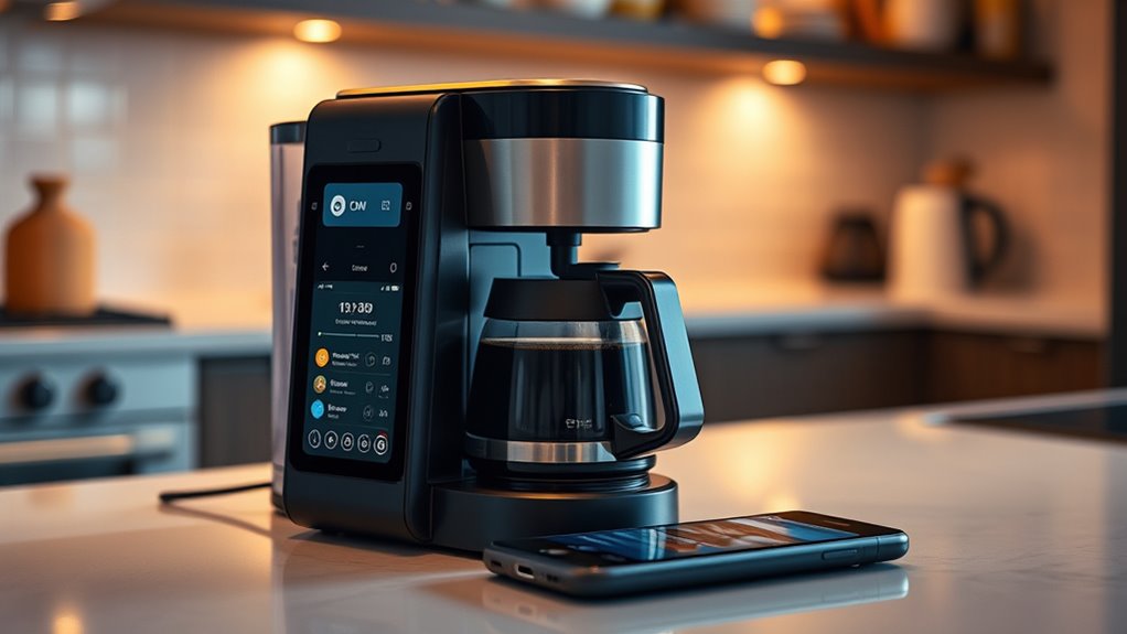 smart coffee maker connectivity
