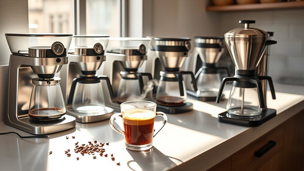 smart pour over coffee makers