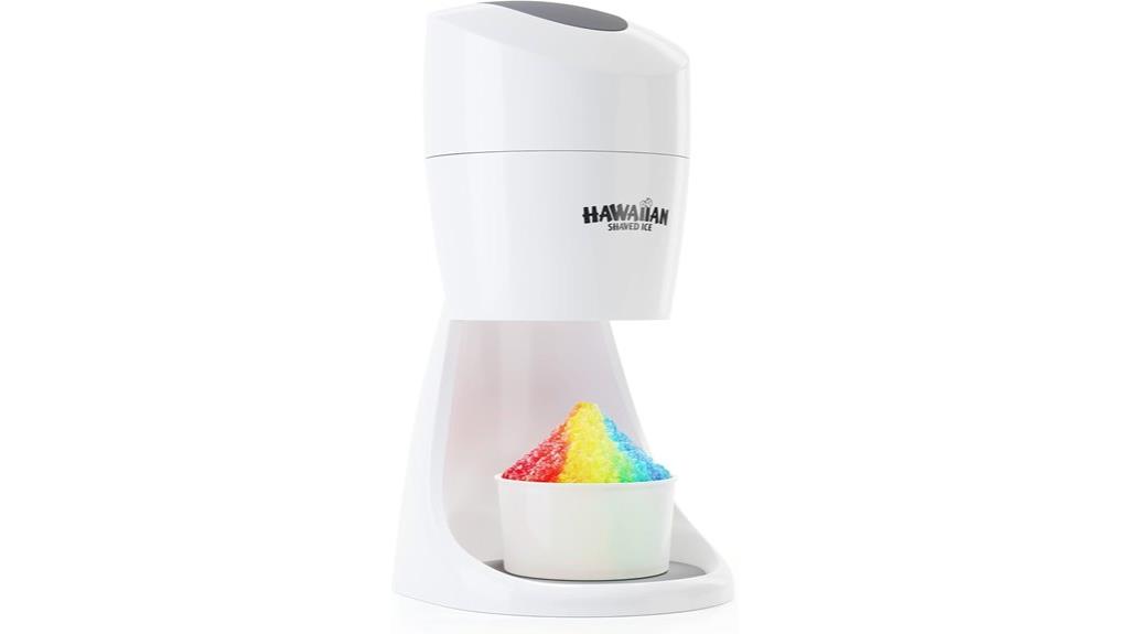 snow cone and shaved ice