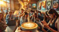 social media shapes coffee trends