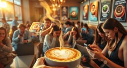 social media shapes coffee trends