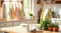 spring kitchen linen styles
